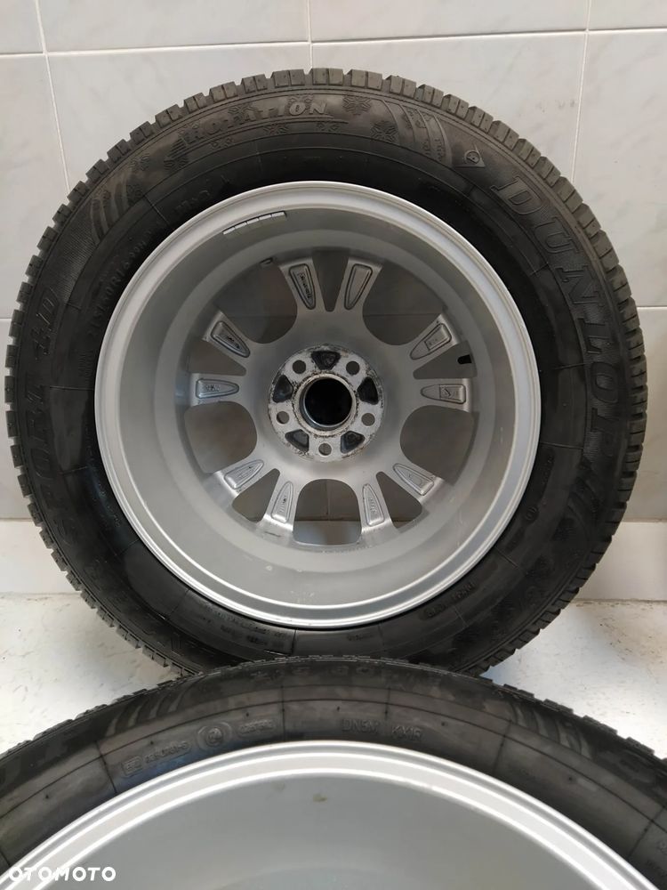 FIAT OPEL ALFA ROMEO 7X16 4x FELGI ALUMINIOWE R16 5X110 ET41 KOŁA OPONY DUNLOP ZIMA 215/60 - 9
