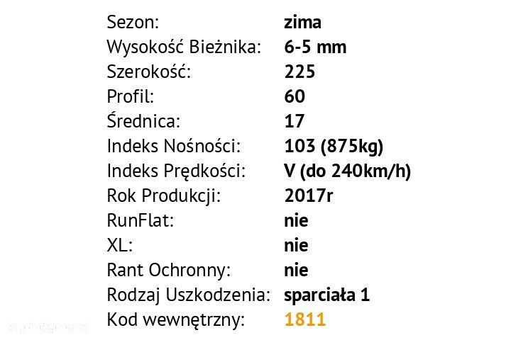 Maxxis Presa Snow Wintermaxx - 225/60 R17 - 3