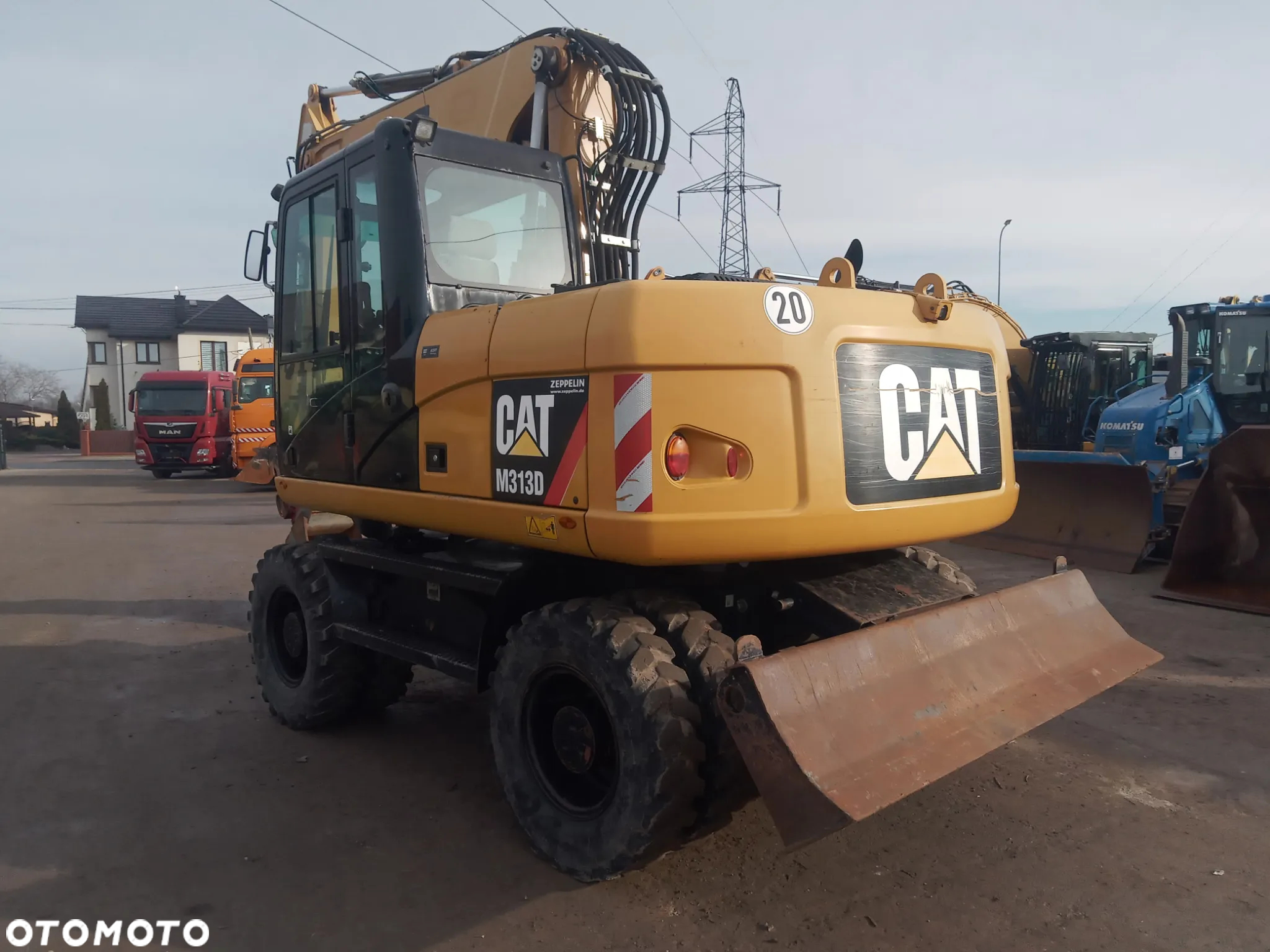 Caterpillar Cat M313D 8218 mtg Bez Edblue i DPF z Niemiec - 2