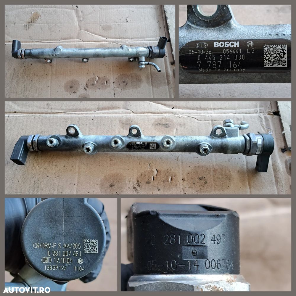 Motor M47 Injector rampa injectoare pompa inalta presiune BMW E87 E46 E60+LCIE83+LCI E53 - 3