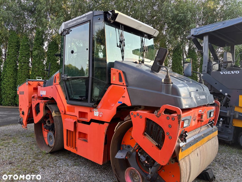 Hamm DV 90 VV 2013 r WAGA 9/10 TON , STAL STAL, rozsypywacz, siewnik obcinarka, bębny dzielone! - 3