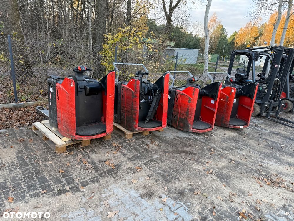 Linde T20 pakiet 4 sztuk wózek widłowy paleciak rydwan - 1