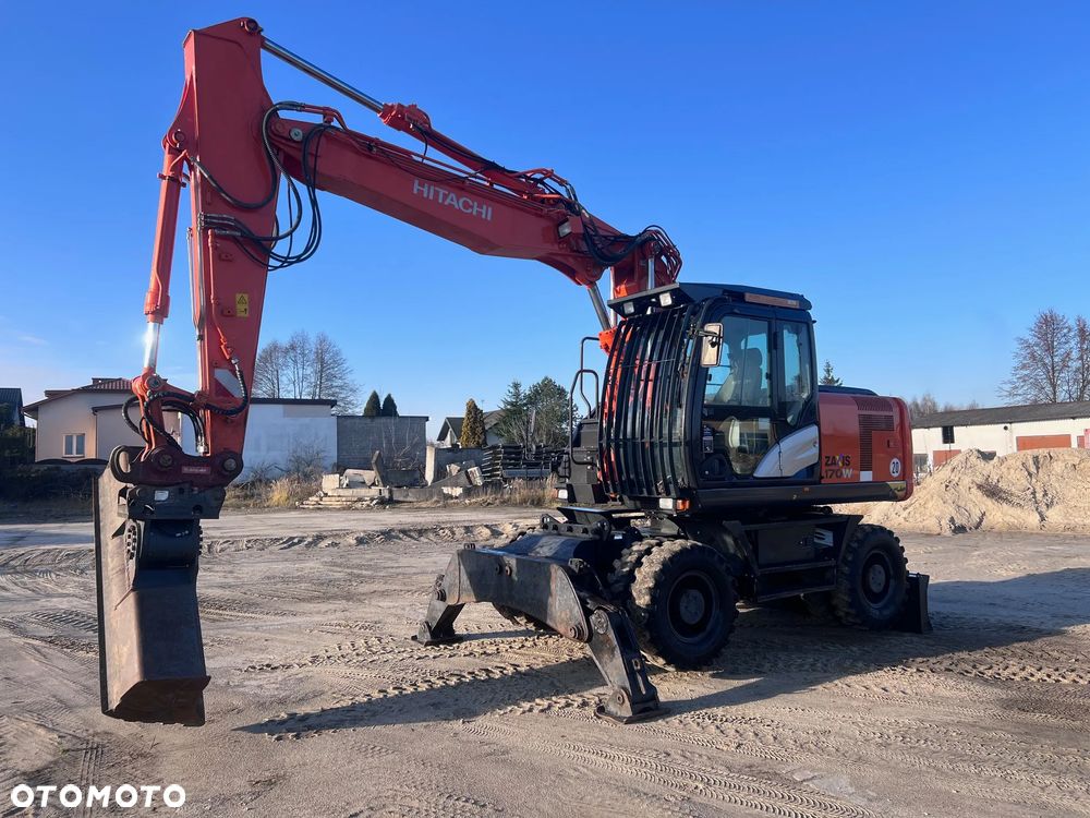 Hitachi ZX 170W-5B 2600 MTH 2 ŁYŻKI OILQUICK POWERTILT