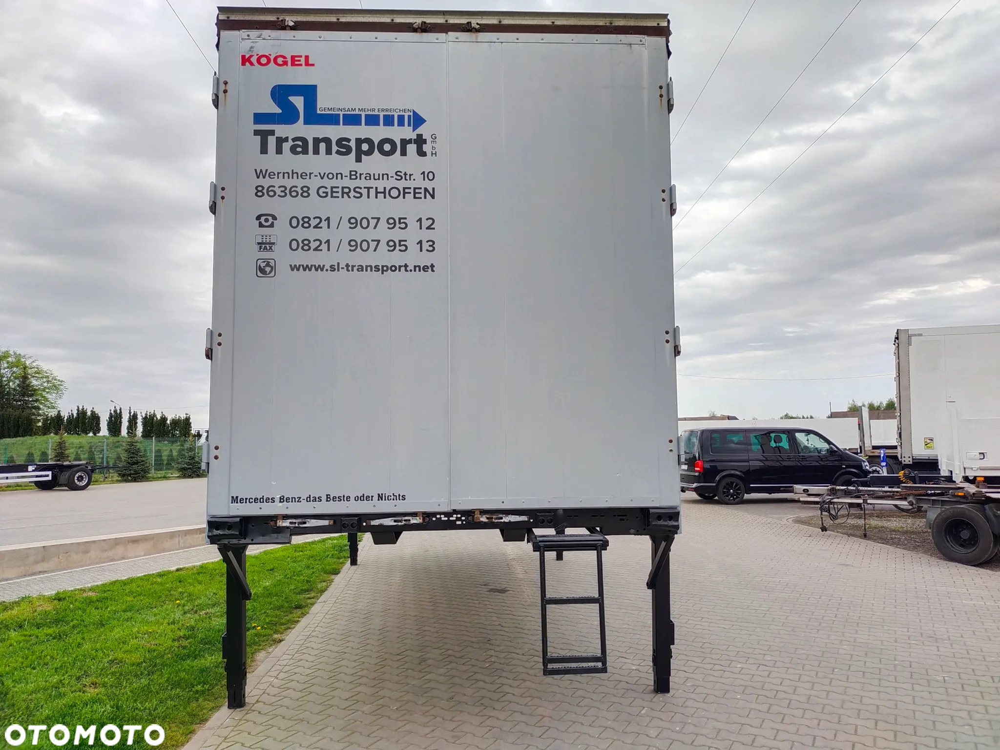 Kögel Zabudowa BDF firanka wysokość w środku 265 cm - 9