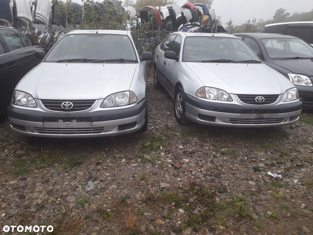 Toyota AVENSIS T22 zawias drzwi prawy przód zawiasy komplet - 4