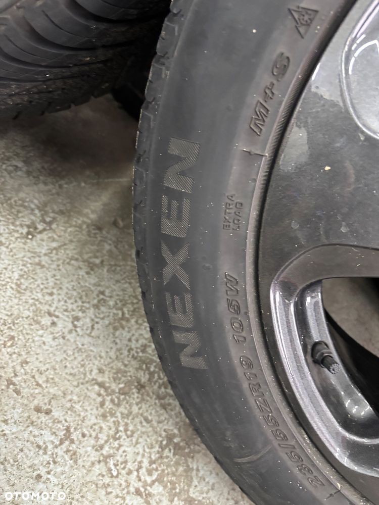Alufelgi z Oponami Mercedes 5x112 8Jx19 ET 38 235/55/19 Nexen 24r Wielosezon - 8