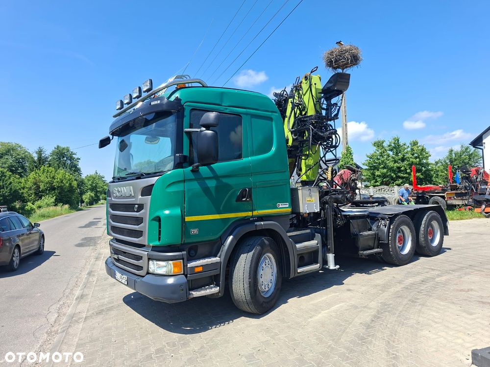 Scania G480 6x4 manual*zwolnica*Hds Loglift 215Z - 2