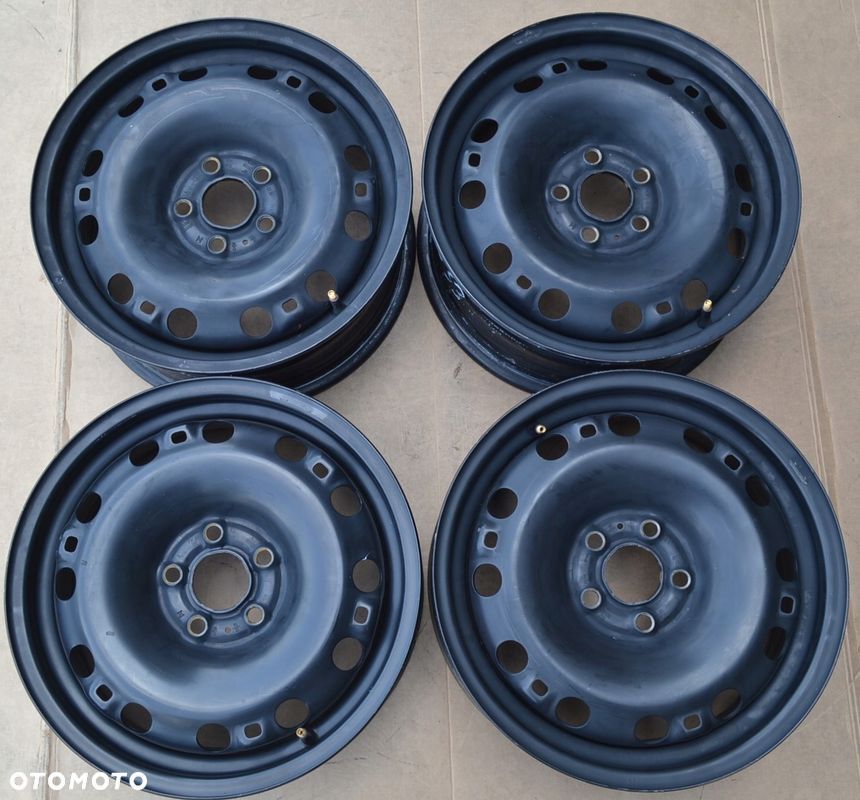 FELGI STALOWE OEM VW SKODA SEAT 5x100 6J15 ET 38 x4szt F-533 - 1