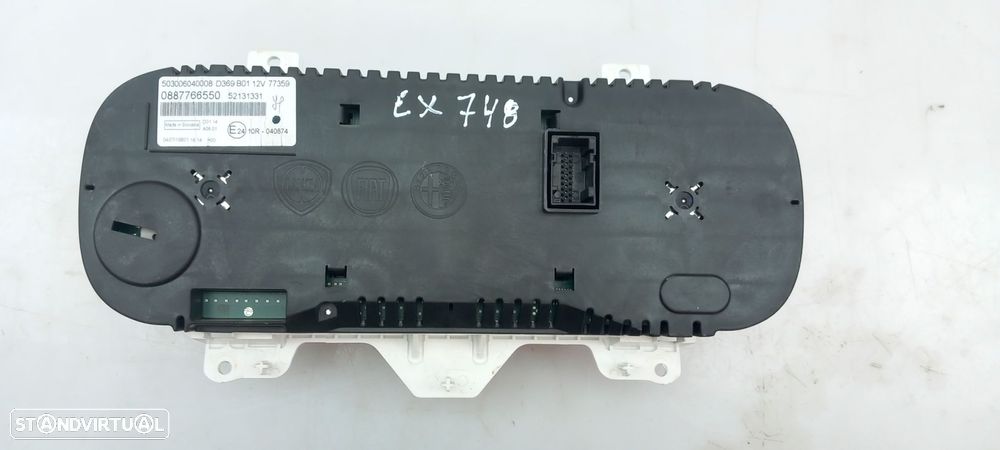 Quadrante / painel de instrumentos FIAT Panda (312_, 319_) - 3