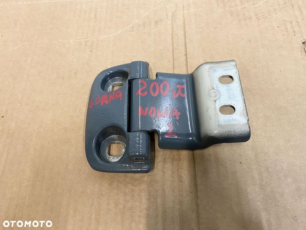 DUCATO BOXER JUMPER 14- ZAWIAS GÓRNY DRZWI TYLNYCH SZARY NOWY - 1