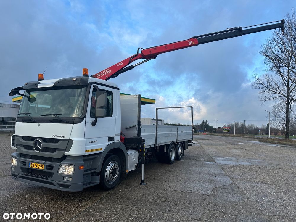 Mercedes-Benz ACTROS 2532  6X2  HDS FASSI F 80. - 2