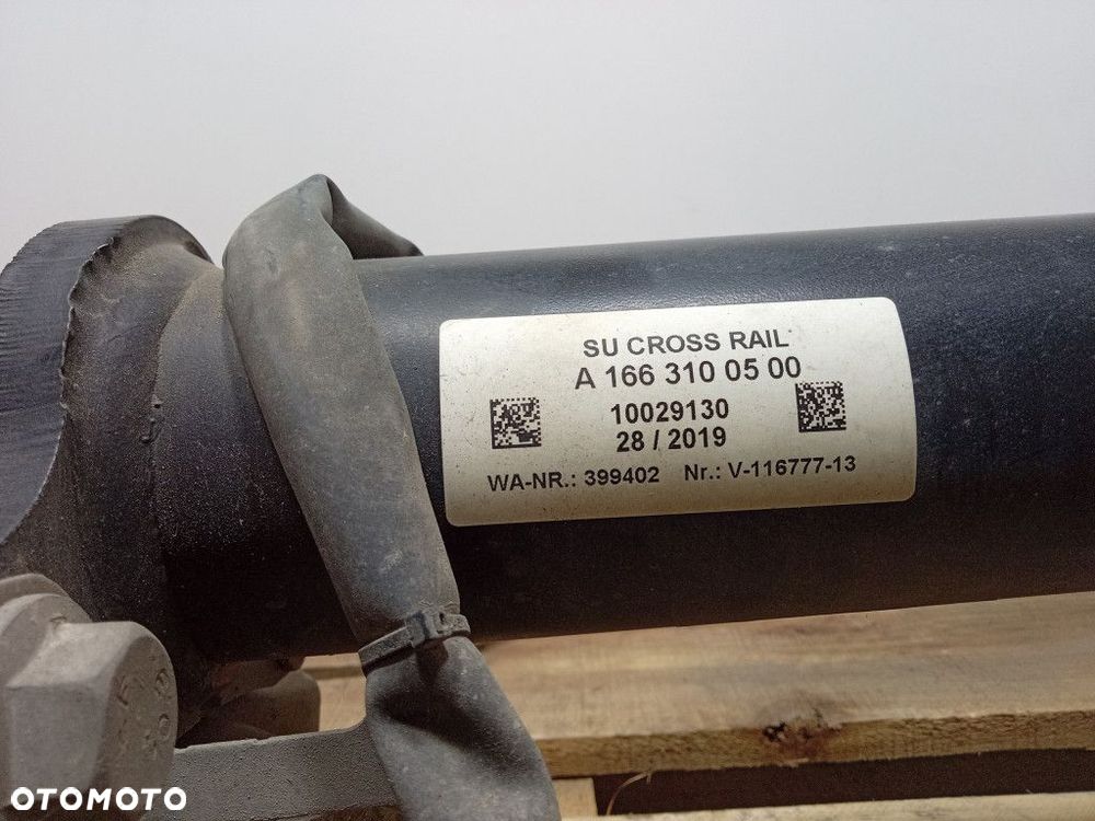 MERCEDES GLS X166 HAK HOLOWNICZY ELEKTRYCZNY 13 PIN USZKODZONY A1663100500 - 6