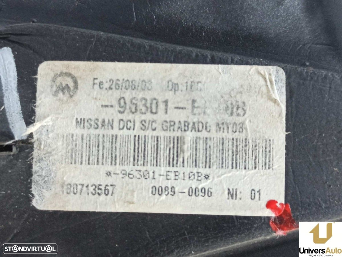 RETROVISOR DIREITO NISSAN PATHFINDER (R51) 2.5 DCI XE - 9