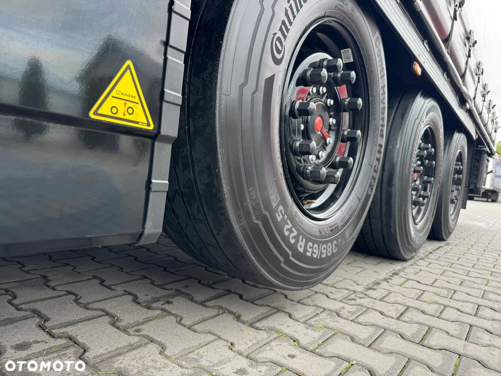 Krone NACZEA FIRANKA STANDARD, XL, SAF, OŚ PODNOSZNA, KOSZ PALETOWY, 2024 R. KRAJOWA, JAK NOWA - 7
