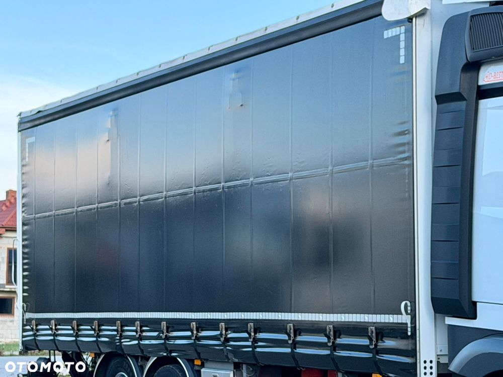 Mercedes-Benz ACTROS 2540 / FIRANKA / WINDA / 20 EUROPALET / OŚ PODNOSZONA / AUTOMAT / E6 / 2018 ROK / NISKI PRZEBIEG / SPROWADZONY - 10
