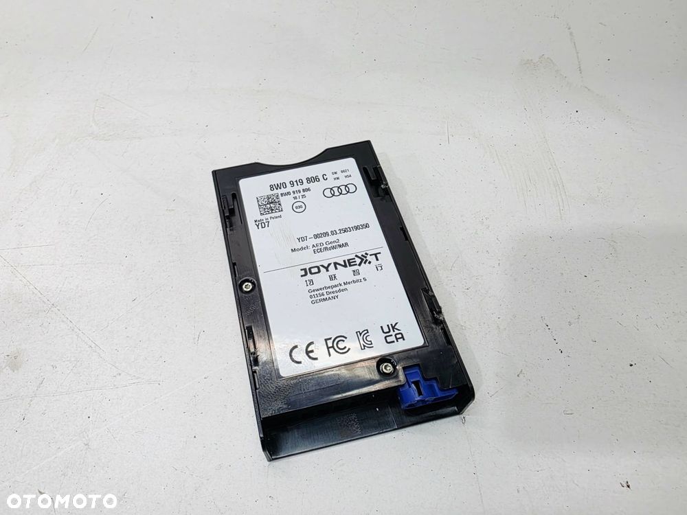 MODUŁ STEROWNIK DANYCH AUDI A3 8Y A4 B9 A5 8W0919806C - 1