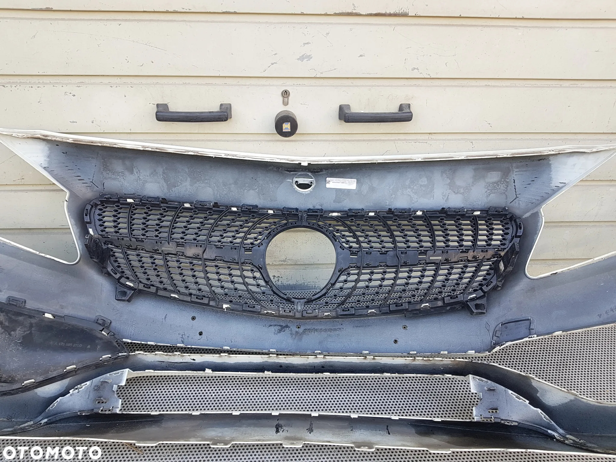 Mercedes W176 A AMG LIFT Zderzak Przód Przedni Grill - 14