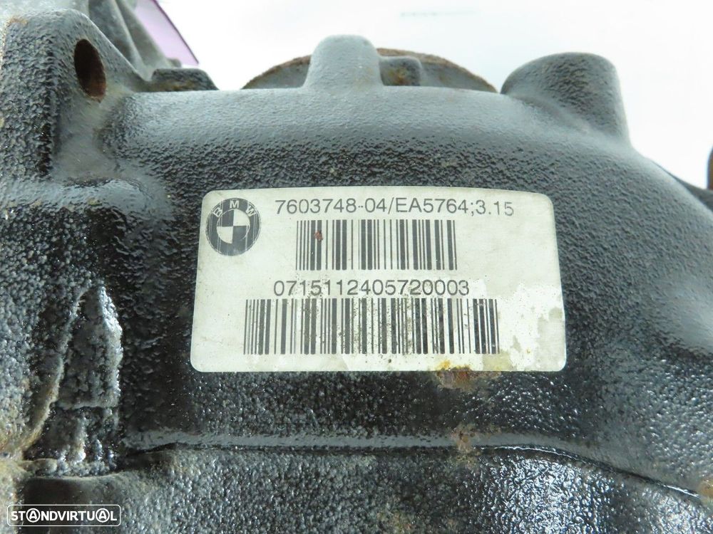 Diferencial "3.15" Trás Seminovo/ Original BMW 1 (F20)/BMW 3 (F30, F80)/BMW 3 To... - 4