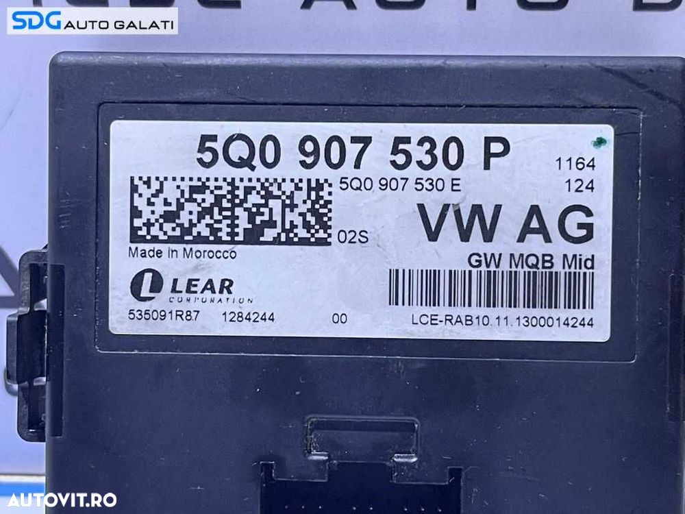 Unitate Modul Calculator CAN Gateway Skoda Octavia 3 2013 - 2017 Cod 5Q0907530P [L3658] - 3