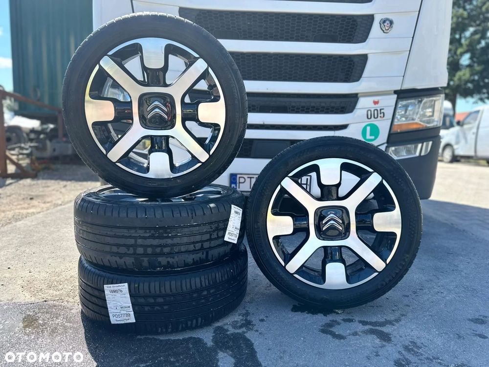 KOŁA FELGI ALUFELGI 4X108 205 50 R17 ET19 PSA CITROEN - 1