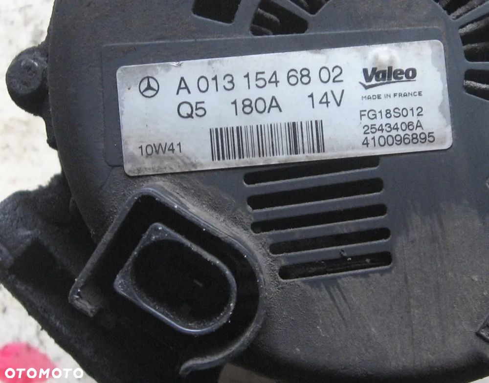 alternator SPRINTER 906 2.2 CDI A0131546802 - 2