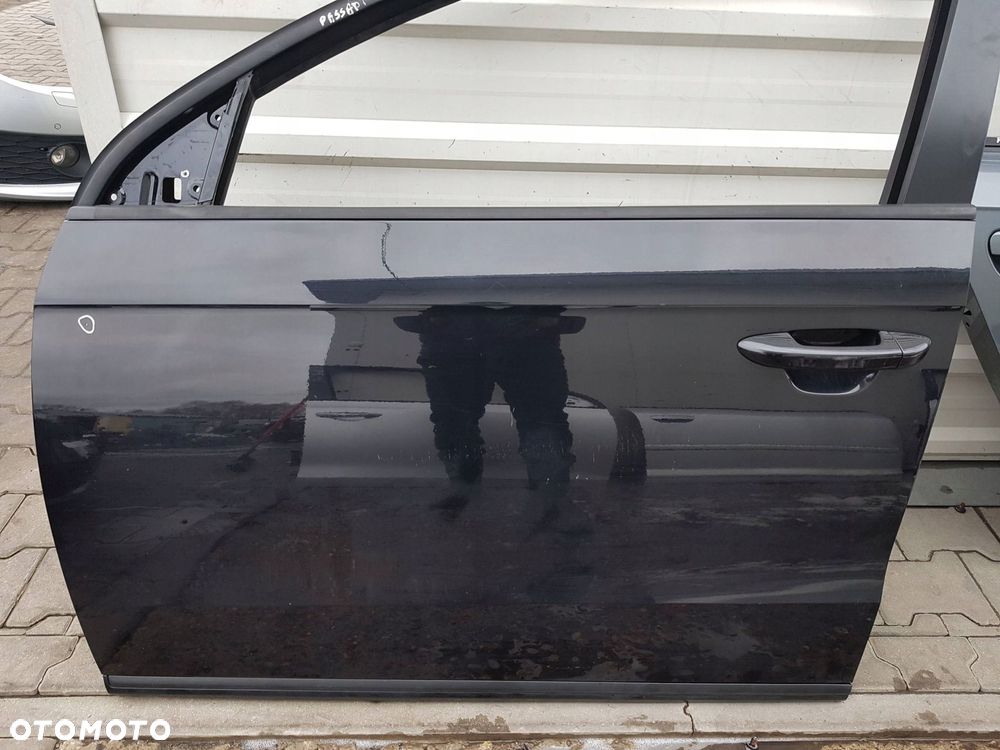 VW PASSAT B7 10-14r DRZWI LEWE PRZÓD PRZEDNIE LC9X - 2