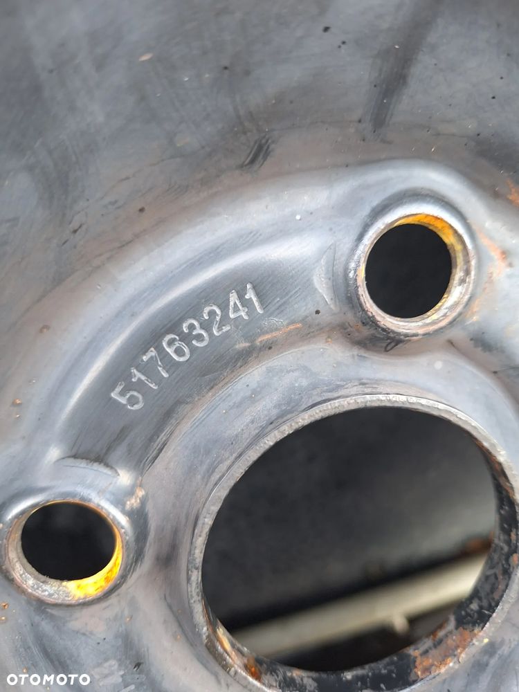 FELGI STALOWE 15 CALI ,OPONY 175/65R15- FIAT GRANDE PUNTO-4x98 /ET 43 - 6