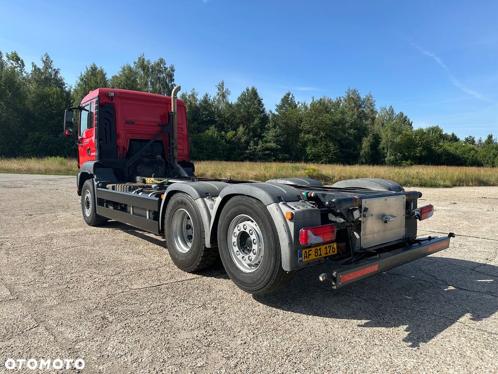 MAN TGS 26.360 6X4X2  HYDRODRIVE  180tys km POD ZABUDOWE ASENIZACYJNY  WYWROTKA - 9