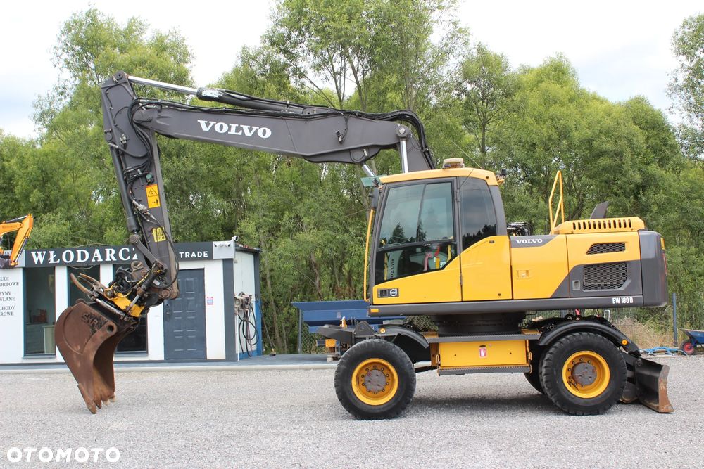 Volvo Ew180D Rototilt Szczypce Sprowadzona