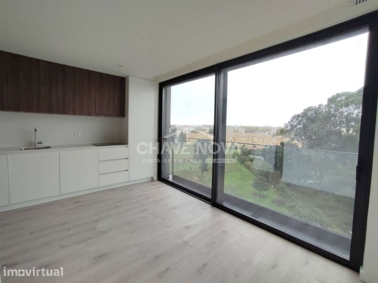 PS - Apartamento T0+1 Novo 6º piso Empreendimento Caulinos Residences - Grande imagem: 2/19