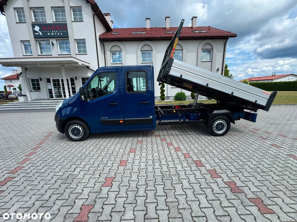 Renault MASTER L3 Klima Elektryka Wywrotka Kiper 3 stronny Doka Hak Brygadówka Serwis - 24