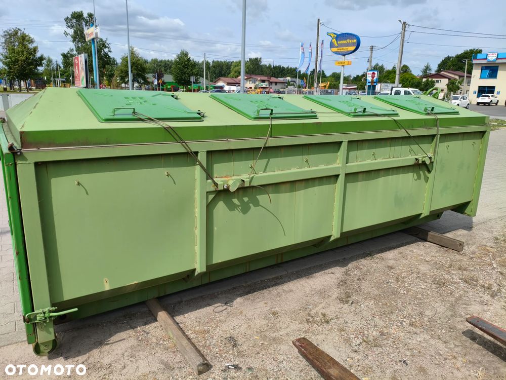 Pronar Przyczepa hakowa PRONAR T-285/1 - 17,7t do obsługi kontenerów rolniczych, budowlanych i komunalnych oraz platform  transportowych,  Kontener KO-04 -13,5t, Kontener KP-10 -7ton - 24