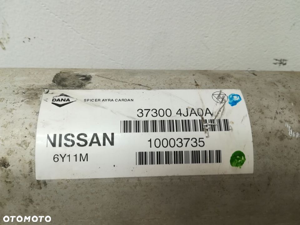 Nissan Navara NP300 wał napędowy - 2