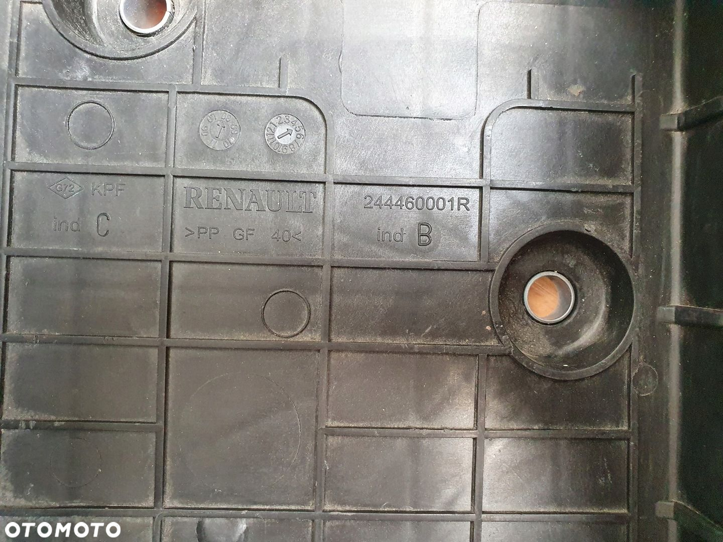 PODSTAWA AKUMULATORA 244460001R LAGUNA III - 3