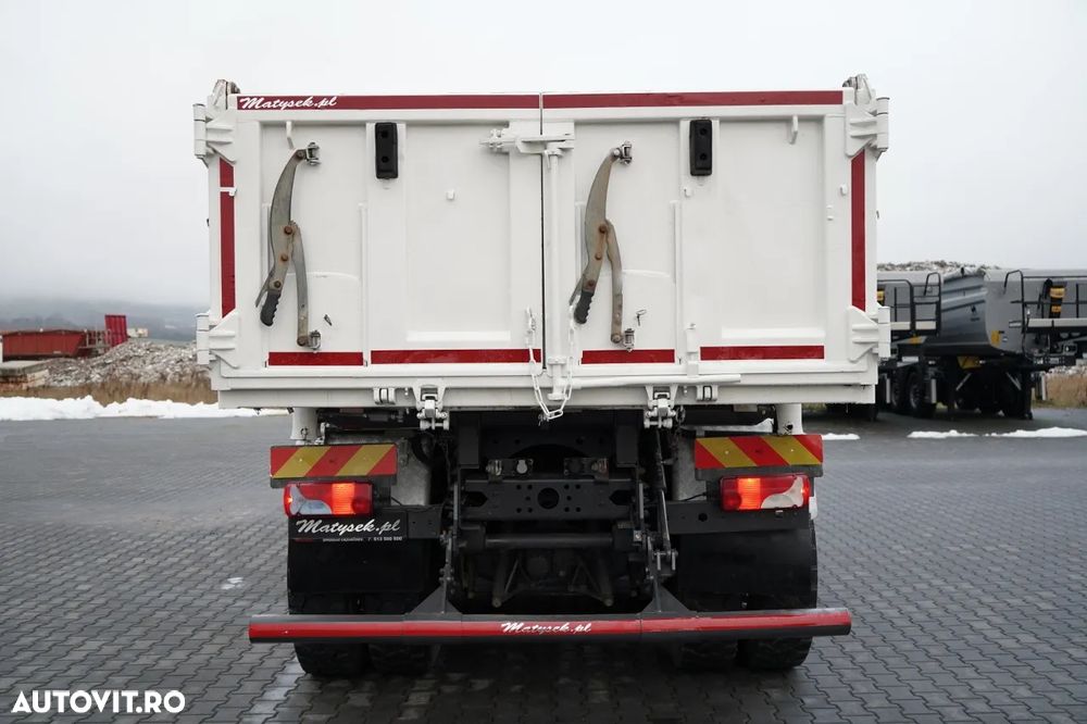 Scania P 410 / 6x4 / BASCULĂ DUBLU / HYDRODOLTA / BOARDMATIC / AUTOMATĂ / EURO 6 - 21