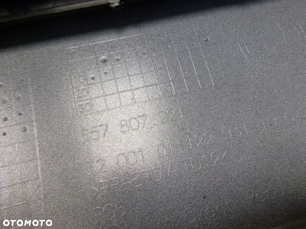 SKODA SCALA ZDERZAK PRZÓD PRZEDNI GRILL ATRAPA CHŁODNICY POD RADAR ORYGINAŁ - 11