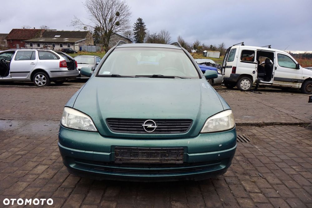 OPEL ASTRA II G KOMBI 2001 Z387 1.6 16V Z16XE 100KM ZIELONY na części - 8