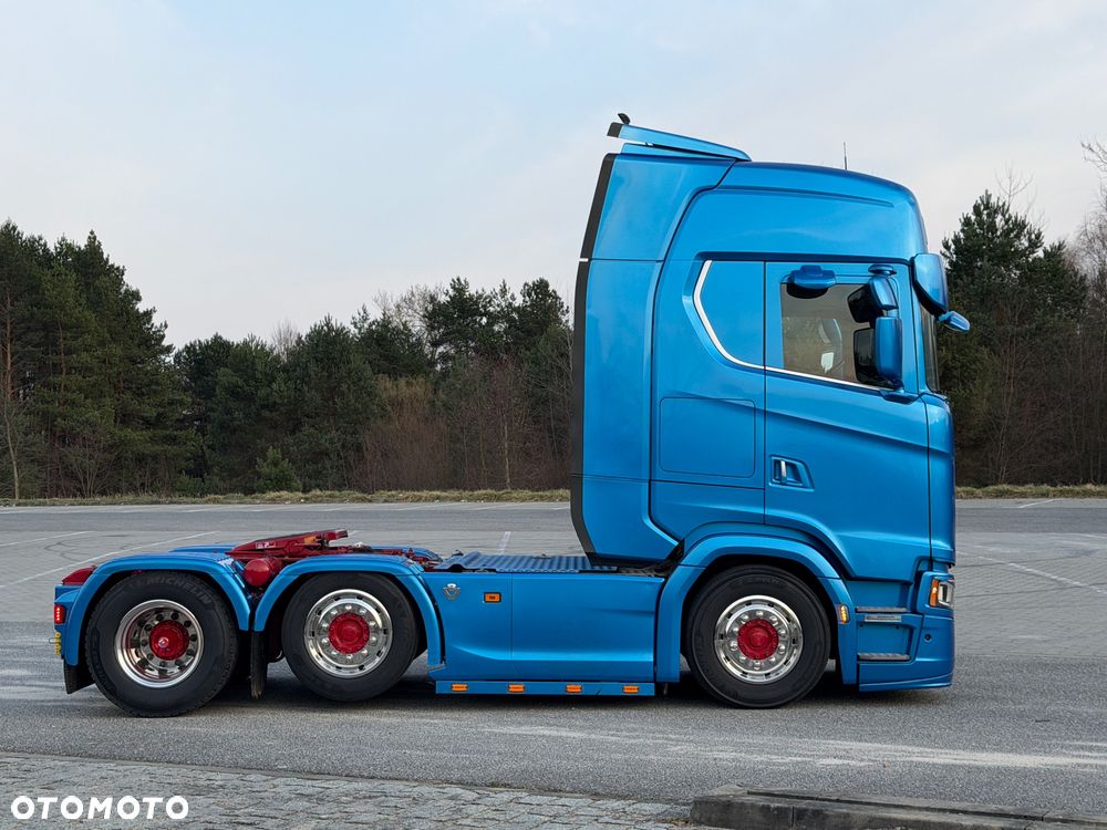 Scania 530s Pusher 6x2/4 oś skretna twinsteer v8 scania perfekcyjny stan pełna możliwa opcja - 8