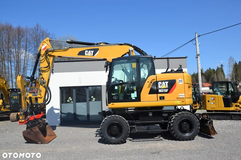 Caterpillar M 315 F, ROTOTIL, - 4