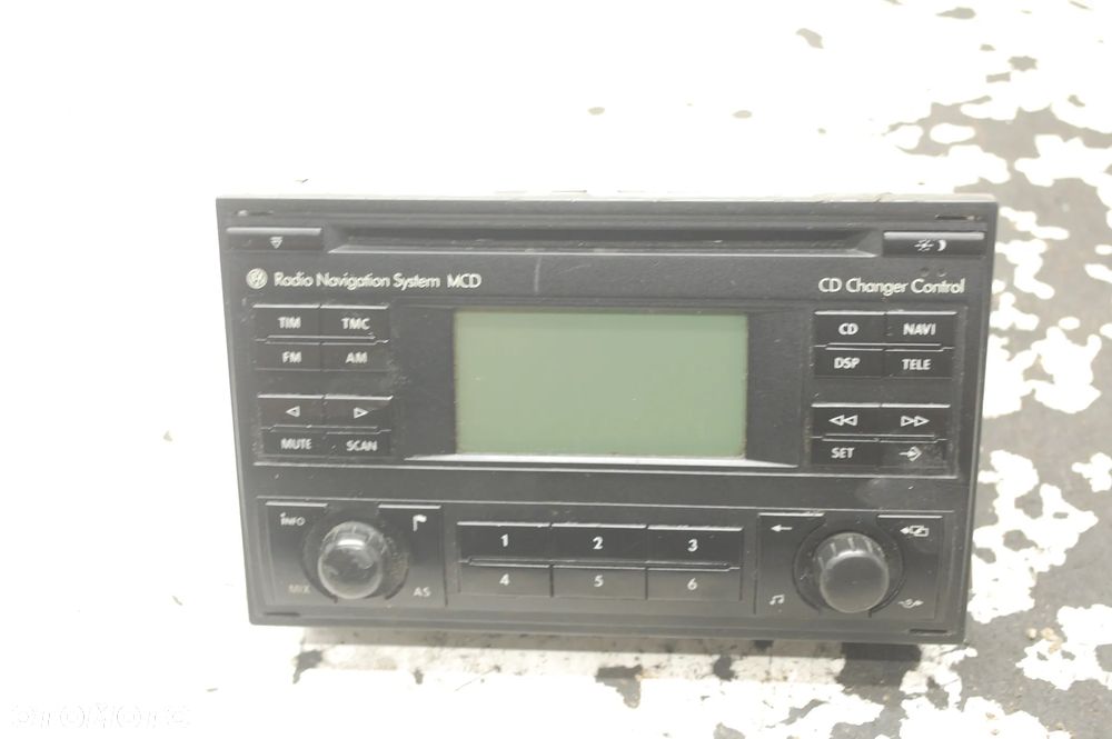 RADIO FABRYCZNE CD NAWIGACJA 7M3035191B VW SHARAN MK I LIFT SEAT ALHAMBRA - 1