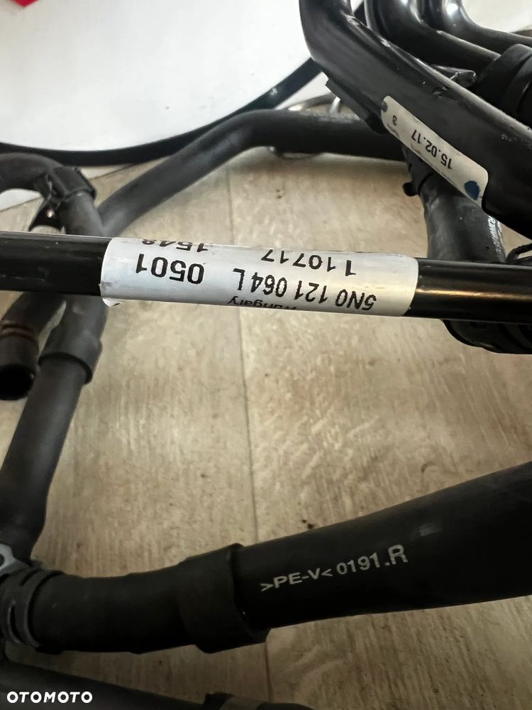 WĄŻ PRZEWÓD WODY DODATKOWA POMPA WODY VW AUDI SKODA 5N0122109AE 5Q0121619D  5N0122051BL 04L121444F 5N0121064L 5Q0121591AB 5Q0121591BT 04L965567A CENA W OPISIE - 7