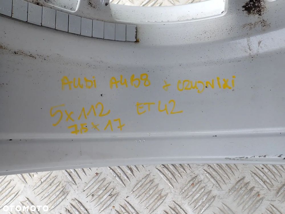FELGI ALUMINIOWE AUDI A4 B8 7,5JX17 ET 42 5X112 + CZUJNIKI - 9