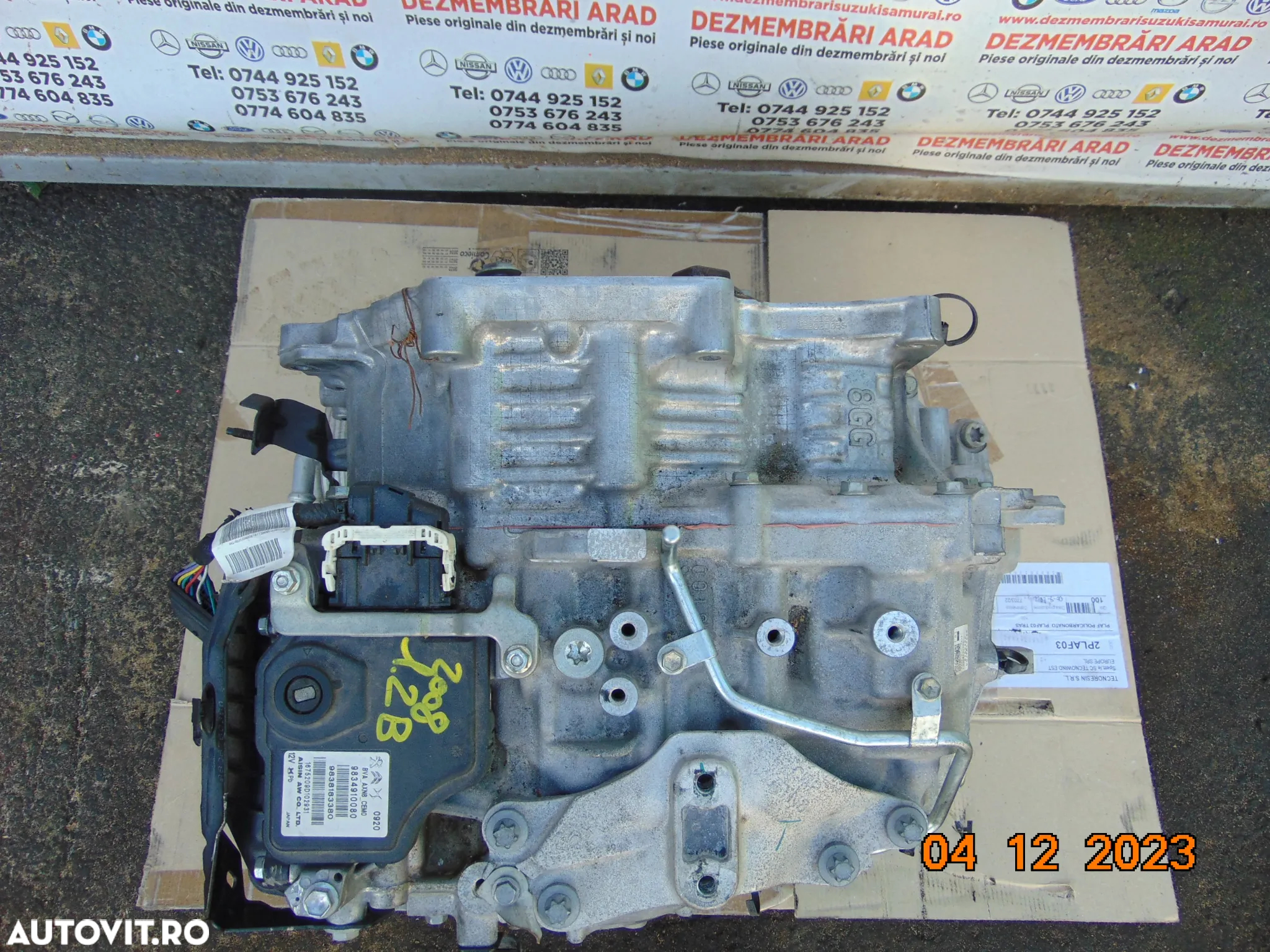 Cutie viteze automata Peugeot 308 208 1.2 benzina awf8g30 peugeot 2007 2008 3008 5008 atn8 Opel gra - 5
