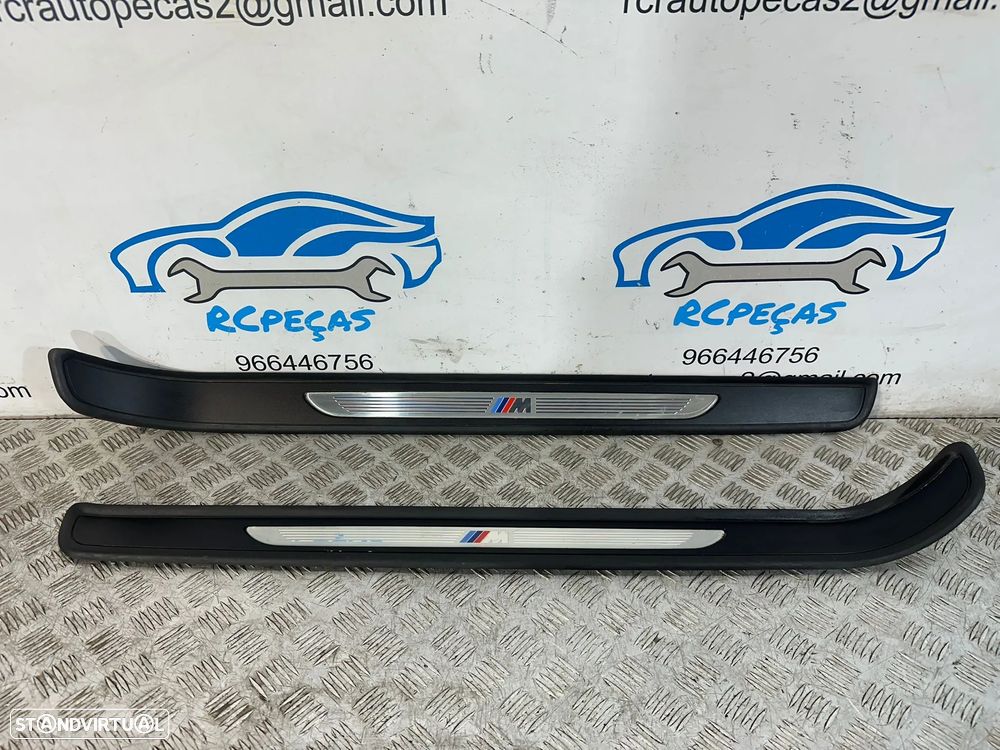 .Conjunto Soleiras Porta Originais BMW Serie 3 E92 Coupe E93 Cabrio M3 7900751 7900752