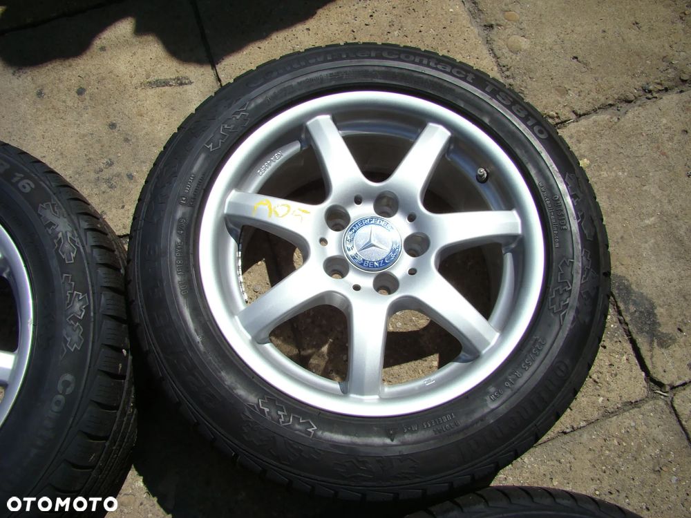 a05 5x112 Mercedes W211 W210 W212 W124 w205 CLK W208 W209 7,5jx16 225/55 zima - 4