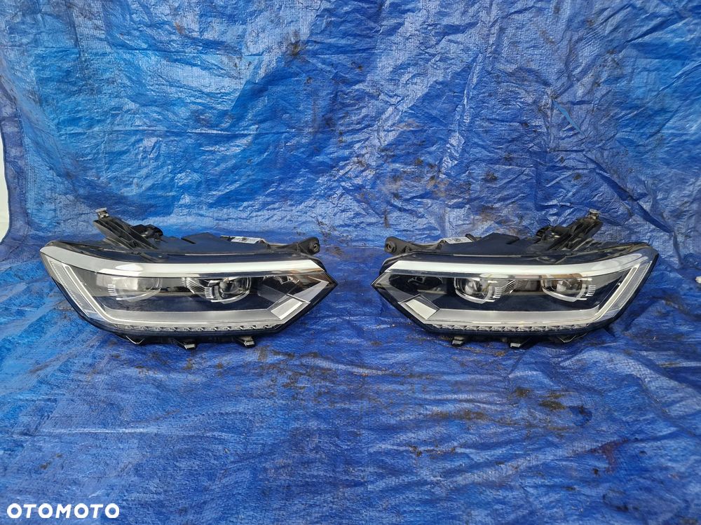 VW Passat B8 ALLTRACK Przód Kompletny L0K1 biała perła full led 6xpdc Kamera Europa - 14
