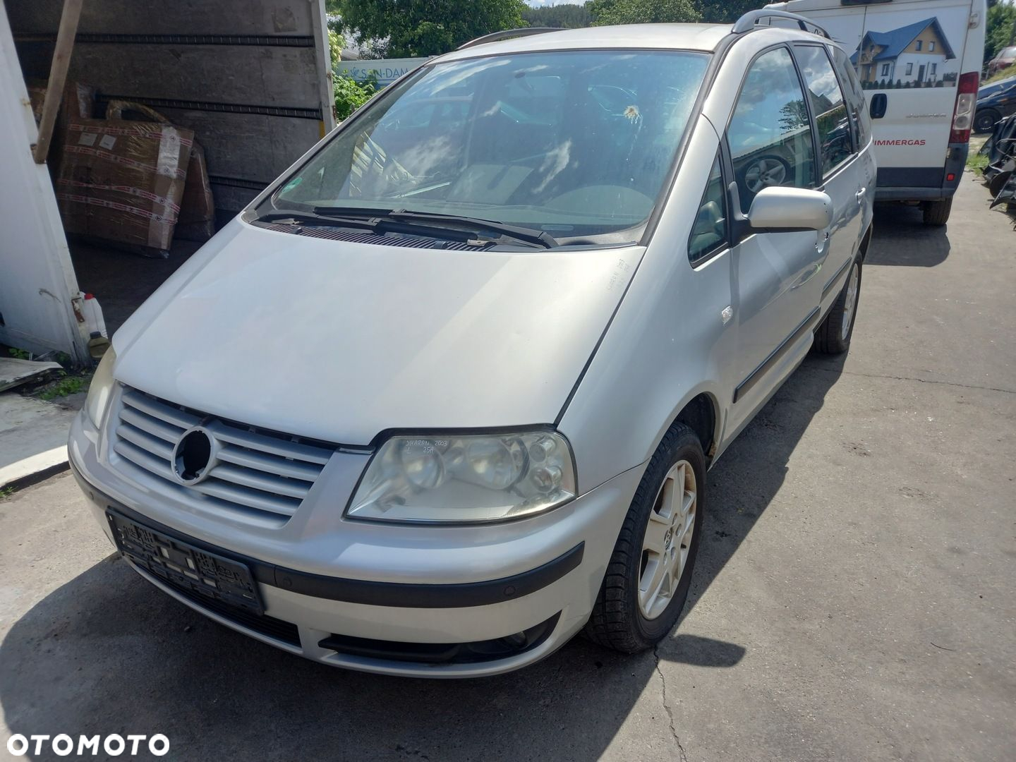 VW SHARAN I LIFT SILNIK 1.9 TDI 115KM 85kW SŁUPEK AUY - 4