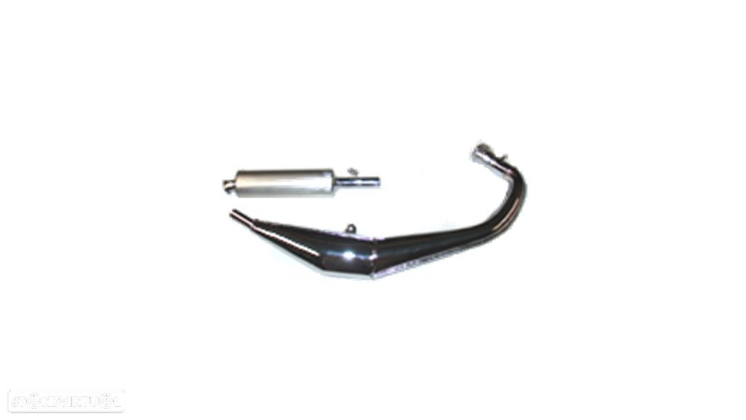 Escape «MACRA» YAMAHA DT 50LCDE cromado - 1