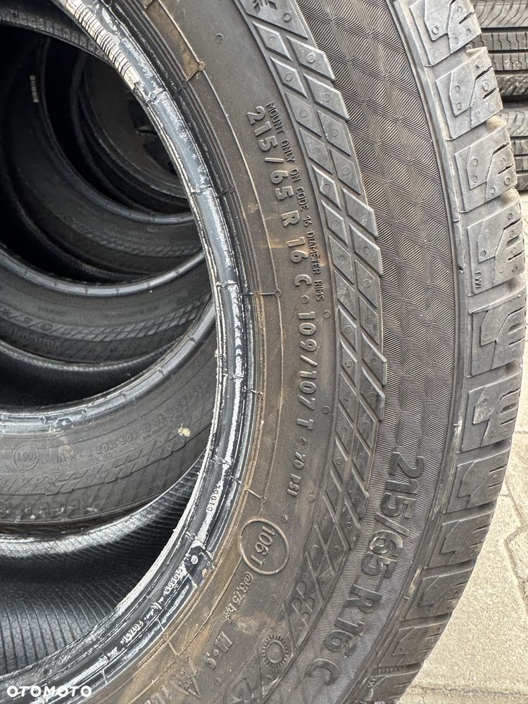 Nowe demo opony wielosezonowe do busa 215/65/16c Continental 4 sztuki 2021r - 7