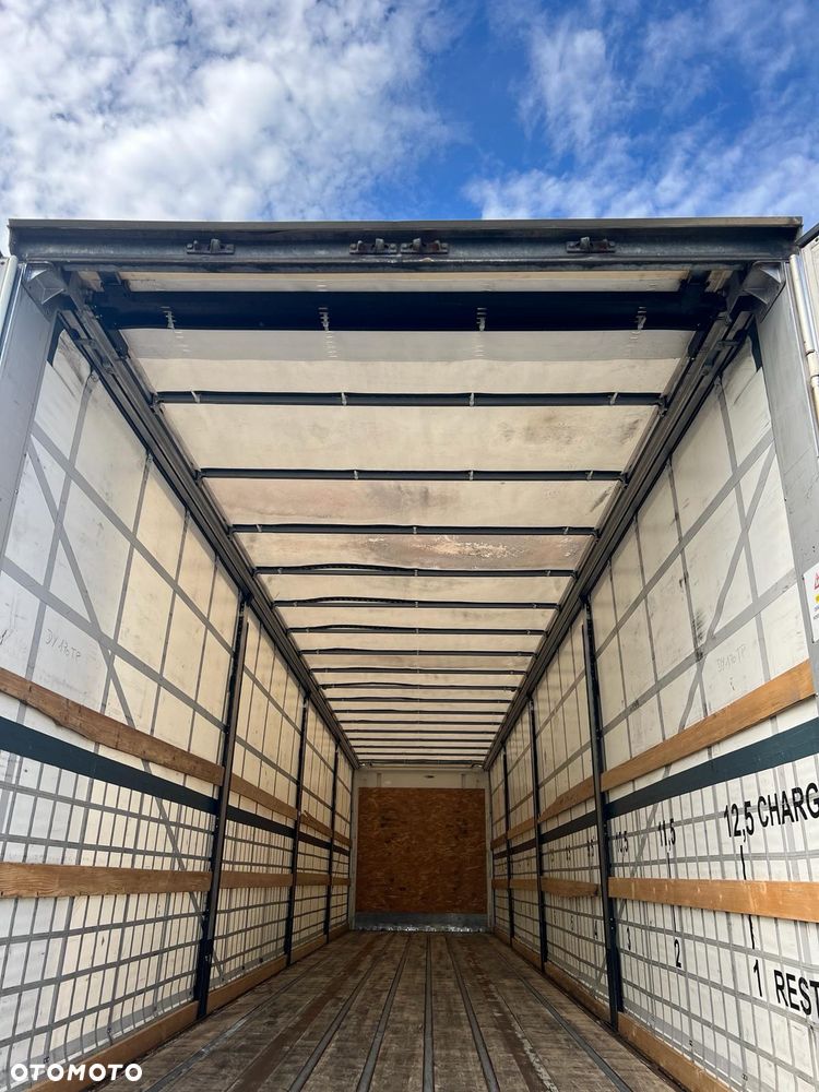 Fruehauf 2016 firanka plandeka mocna podłoga deska szyna bogato wyposażona wron-pol - 24